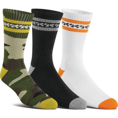 THIRTYTWO Socken Rest Stop Crew 3-Pack assorted