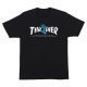 THRASHER x Santa Cruz T-Shirt Screaming Logo black