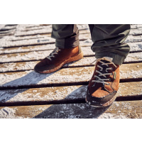 DOGHAMMER Schuhe Arctic Adventurer Leather | Darkbrown Buam