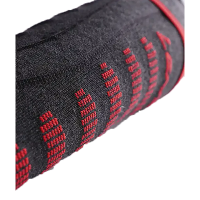 LENZ Heizsocken 5.1 Toe Cap anthrazit/rot