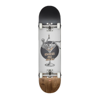 GLOBE Skateboard G1 Excess white/brown 8.0