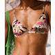 ROXY Bikini Top Beach Classics anthracite palmsongs