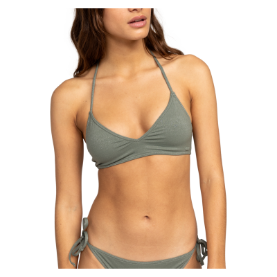 ROXY Bikini Top Shiny Wave agave green