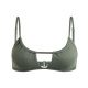 ROXY Bikini Top Shiny Wave agave green