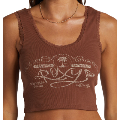 ROXY Women Top Vintage root beer