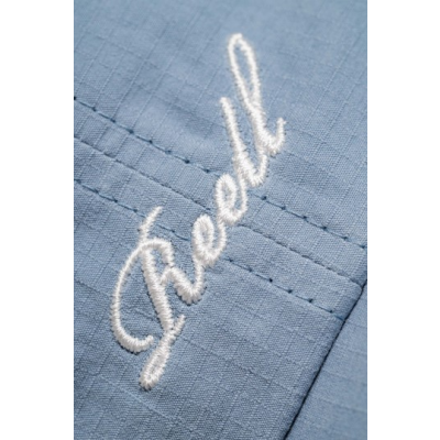 REELL Snapback Cap Single Script fog blue mini ripstop
