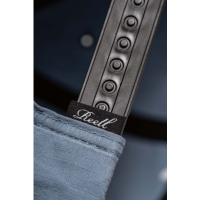 REELL Snapback Cap Single Script fog blue mini ripstop