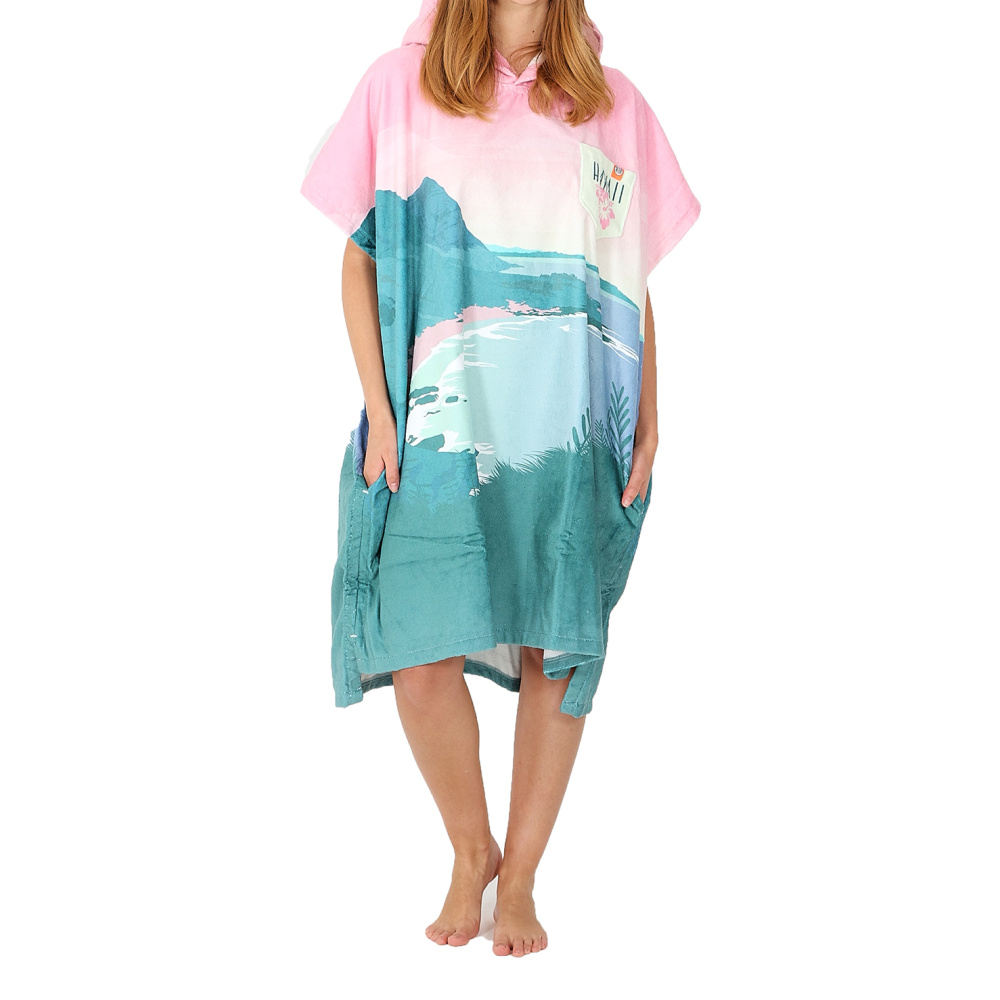 AFTER Poncho Destination hawaii