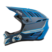 ONEAL Bike Helm Fullface Backflip Eclipse gray/blue