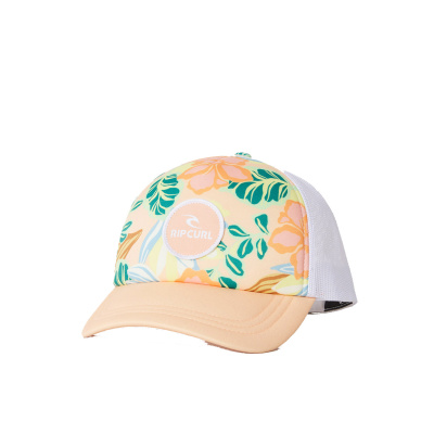 RIP CURL Women Snapback Trucker Cap Follow The Sun light orange