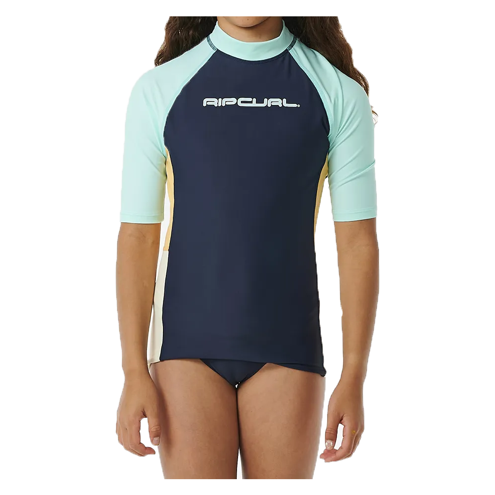 RIP CURL Kids UV Shirt Lycra Block Party navy