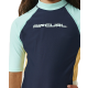 RIP CURL Kids UV Shirt Lycra Block Party navy