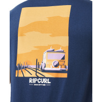 RIP CURL T-Shirt Keep On Trucking washed navy