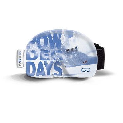 SOGGLE Goggle Protection Text Powderdays