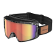 MELON Goggle Akira Red Chrome Black Leather Patch Marble Matte + Low-Light Lens+ Hardcase