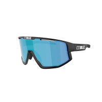 BLIZ Sunglasses Fusion matt black smoke&blue mirror