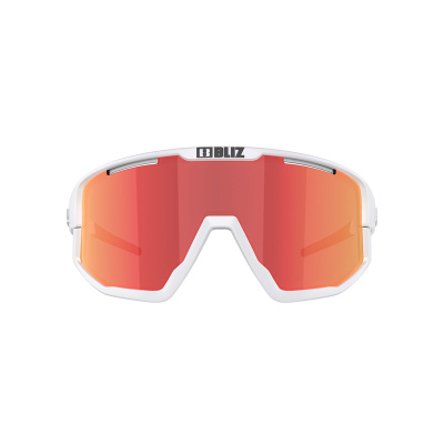 BLIZ Sunglasses Fusion matt white smoke&red mirror