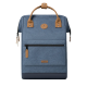 CABAIA Backpack Paris blue melanged 25L