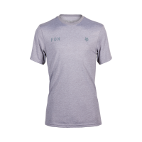 FOX T-Shirt Wordmark Tech heather graphite