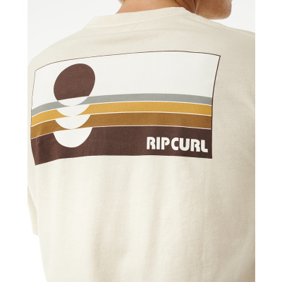 RIP CURL T-Shirt Surf Revivial Peaking vintage white