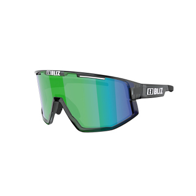 BLIZ Sonnenbrille Fusion crystal black brown green mirror