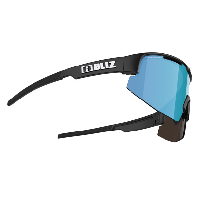 BLIZ Sonnenbrille Matrix matt black smoke&ice mirror