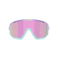 BLIZ Sunglasses Fuision small matt pastel purple brown rose mirror
