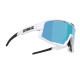 BLIZ Sunglasses Fusion small matt white smoke&blue mirror