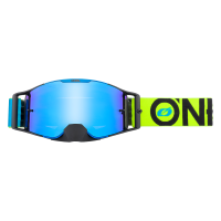 ONEAL Bike Goggles B-30 Bold Blue/Neon Yellow - Radium Blue