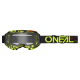 ONEAL Bike Goggles B-10 Attack Black/Neon Yellow - Clear
