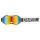 ONEAL Bike Goggles B-10 Duplex White/Gray/Orange - Radium Red