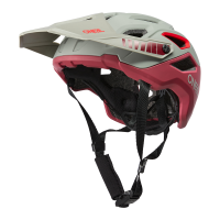 ONEAL Bike Helmet Pike Solid Gray/Burgundy