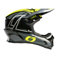 ONEAL Kids Bike Fullface Helm Sonus Split Black/Neon Yellow