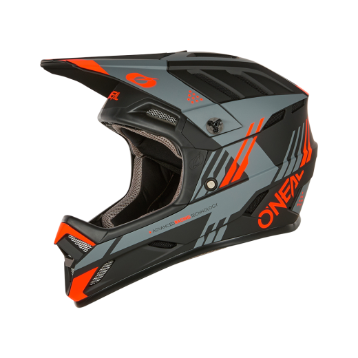 ONEAL Bike Fullface Helm Backflip Strike Black/Gray/Red