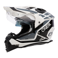 ONEAL Bike Helm Sierra R White/Black/Gray