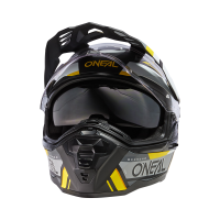 ONEAL Bike Helm D-Srs Square Black/Gray/Neon Yellow