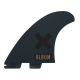 FCS Finnen Ii Album Twin+1 Pg Retail black/gold Large (75-95kg)