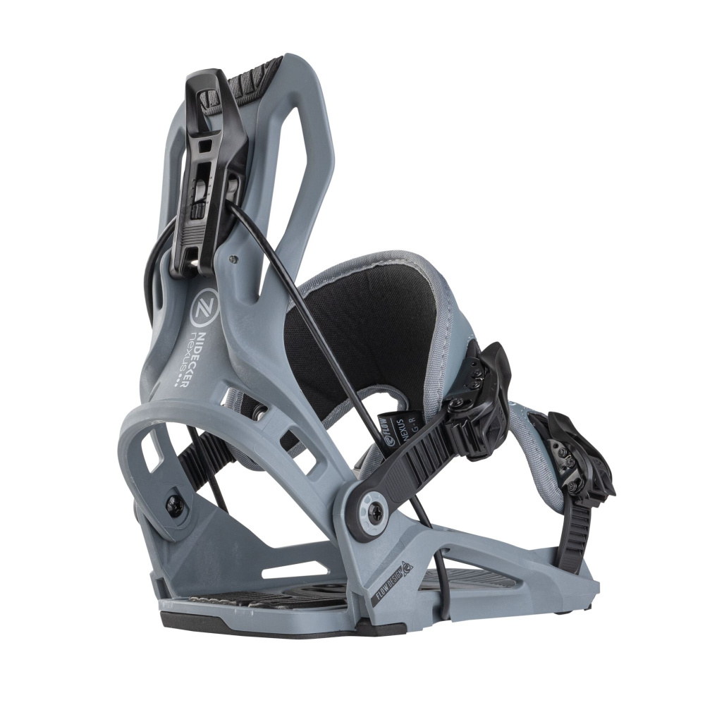 NIDECKER Snowboard Bindung Flow Nexus steelgray