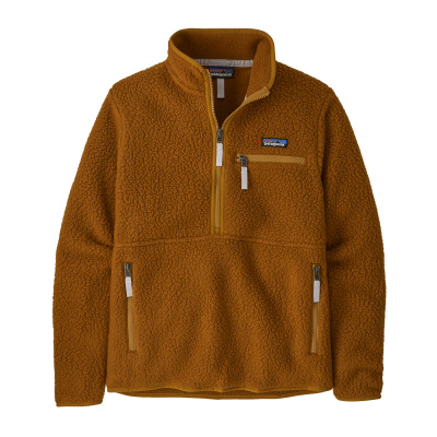PATAGONIA Women Fleece Retro Pile Marsupial shelter brown