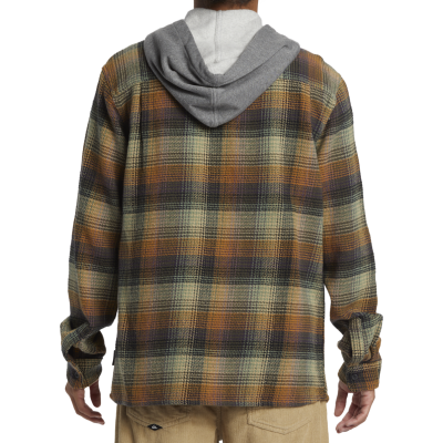 QUIKSILVER Hemd Sandbar Hooded grape leaf sandbar hooded...