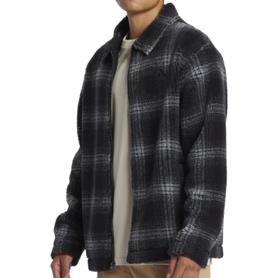 QUIKSILVER Button Down Deck deck fleece-black