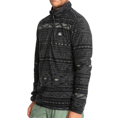 QUIKSILVER Fleece Aker Hz tribal heritage layer black