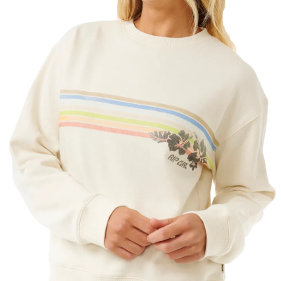 RIP CURL Women Sweat Hoffman Relaxed  bone