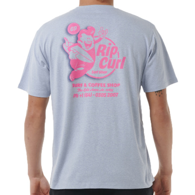 RIP CURL T-Shirt Surfer Dude  spray blue