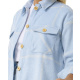 RIP CURL Women Hemd The Search  light blue