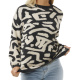 RIP CURL Women Sweat The Search Jaquard  black/white