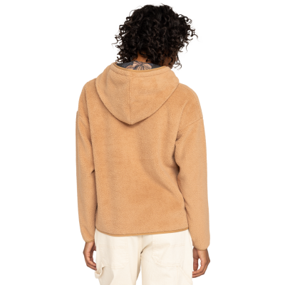 ROXY Women Hoodie Cool Calling camel