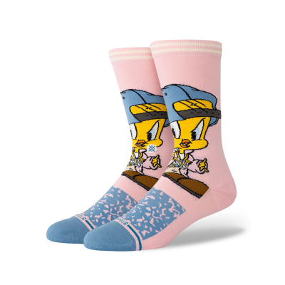 STANCE Women Socks Tweety pink