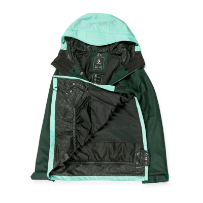VOLCOM Women Snow Jacke Crew Ashfield wasabi