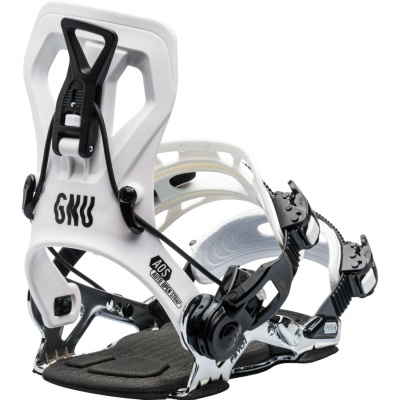 GNU Snowboard Bindung Psych white